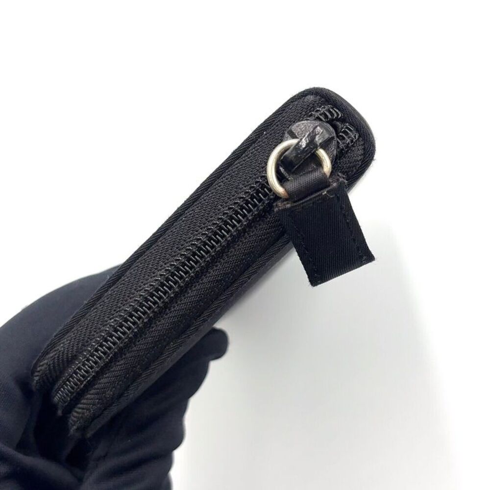 PRADA Nylon Triangle Logo Long Wallet - Picture 10 of 10